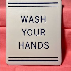 Hearth and Hand Wash Your Hands Hangable Sign